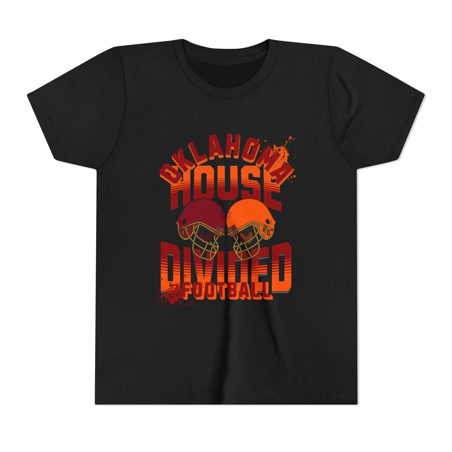 House Divided Youth Tee for the Oklahoma family rivalry!