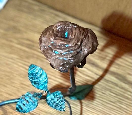 Oklahoma Rose Rock Flower Sculpture