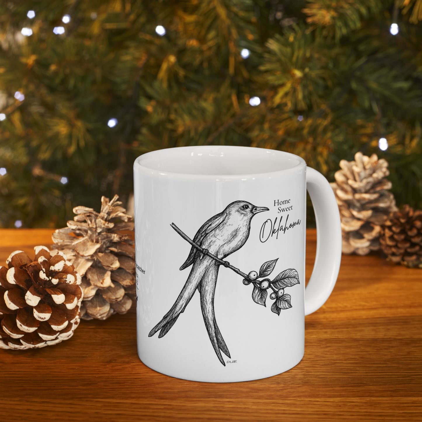 Oklahoma Scissortail Mug – Home Sweet Oklahoma State Bird Coffee Cup