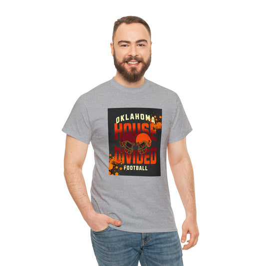 House Divided Men's Tee - For the family that battles Orange or Red!