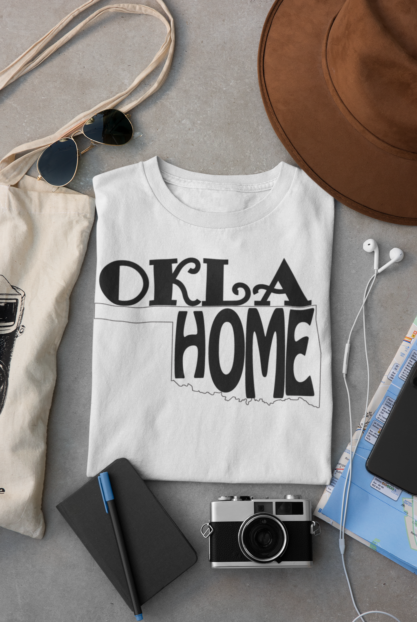Putting the OKLA in our HOMA T-Shirt