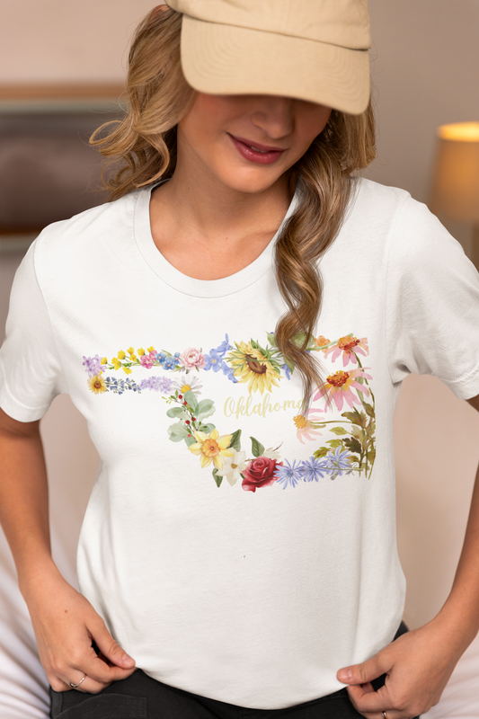Oklahoma Flowers T-Shirt