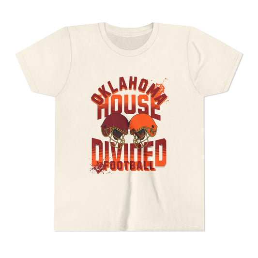 House Divided Youth Tee for the Oklahoma family rivalry!