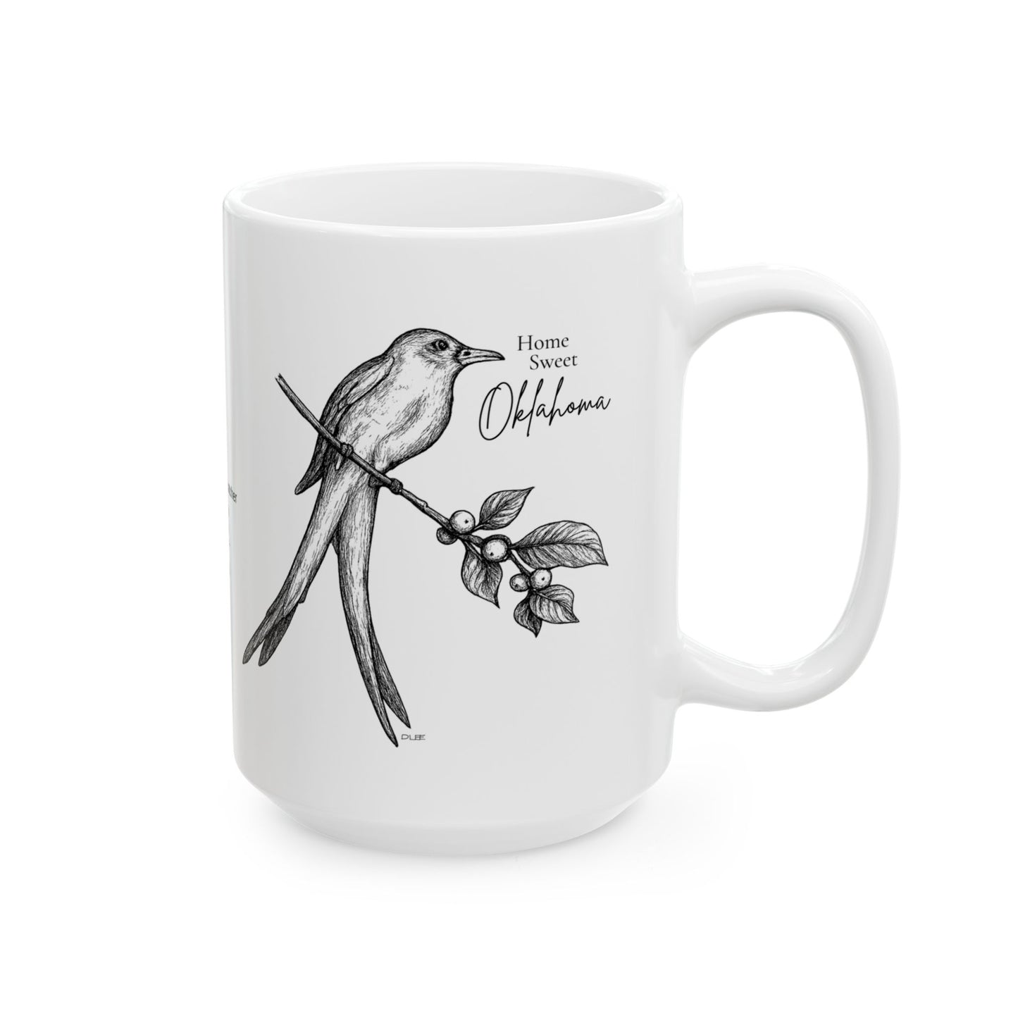 Oklahoma Scissortail Mug – Home Sweet Oklahoma State Bird Coffee Cup