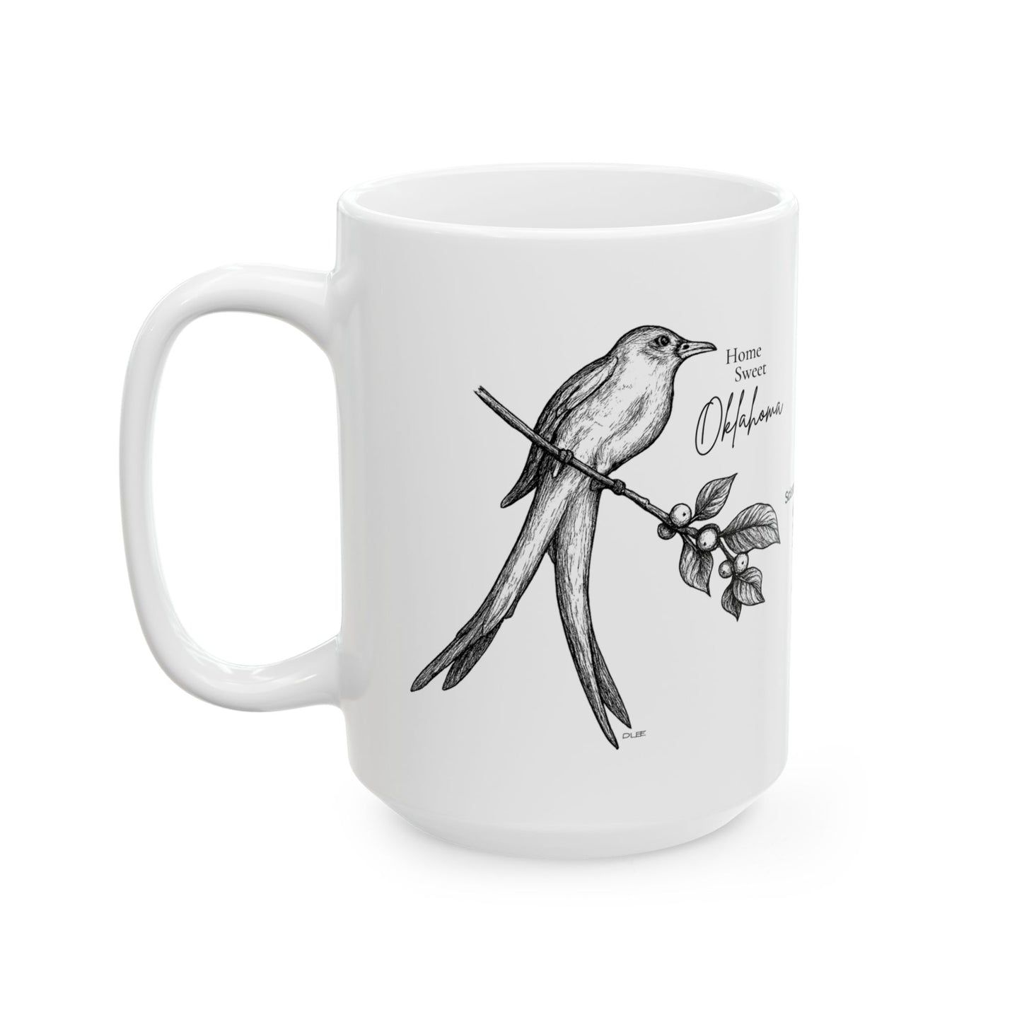 Oklahoma Scissortail Mug – Home Sweet Oklahoma State Bird Coffee Cup