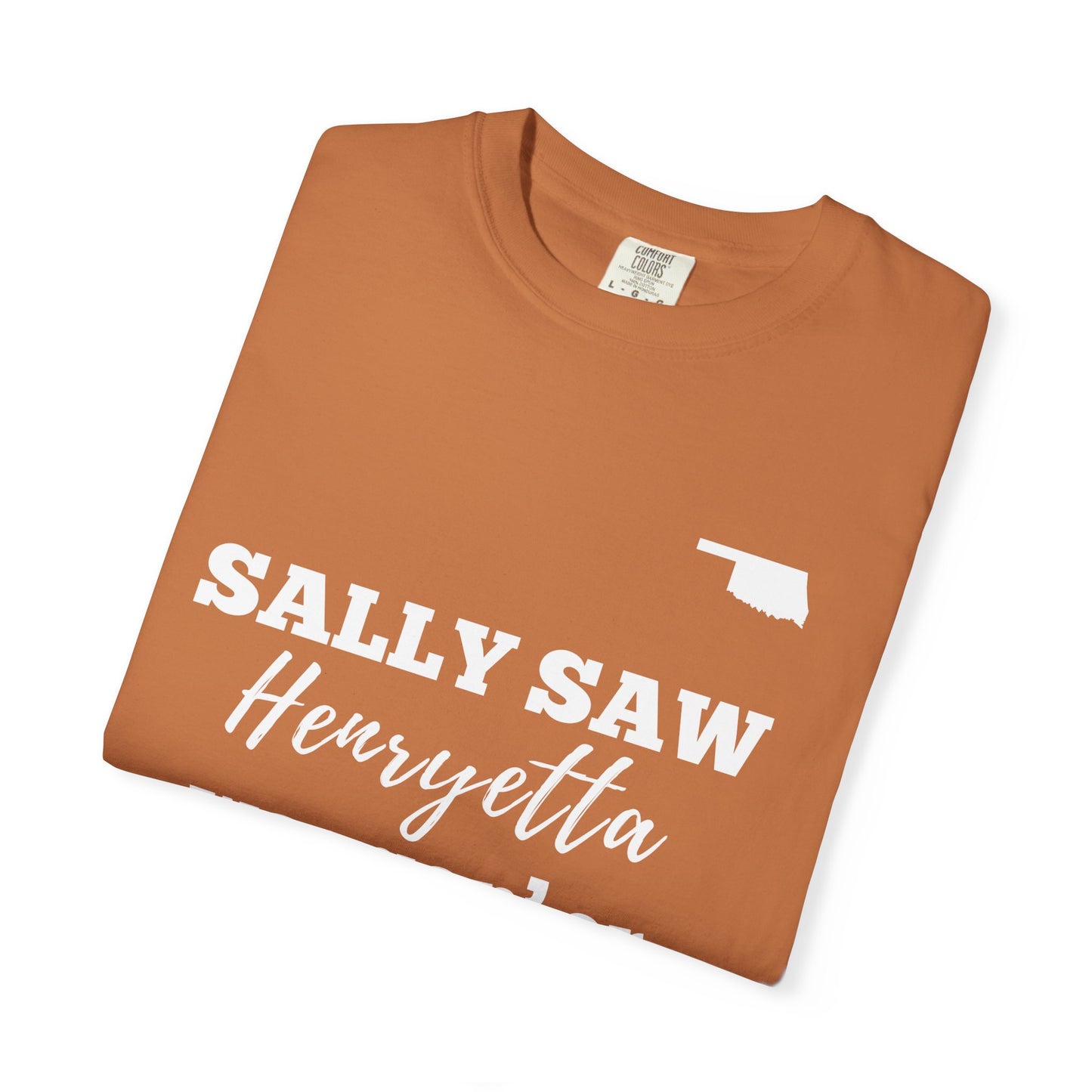 Catoosa Route 66 T-Shirt — 'Sally Saw Henryetta Waggon'er' Oklahoma Vintage Tee