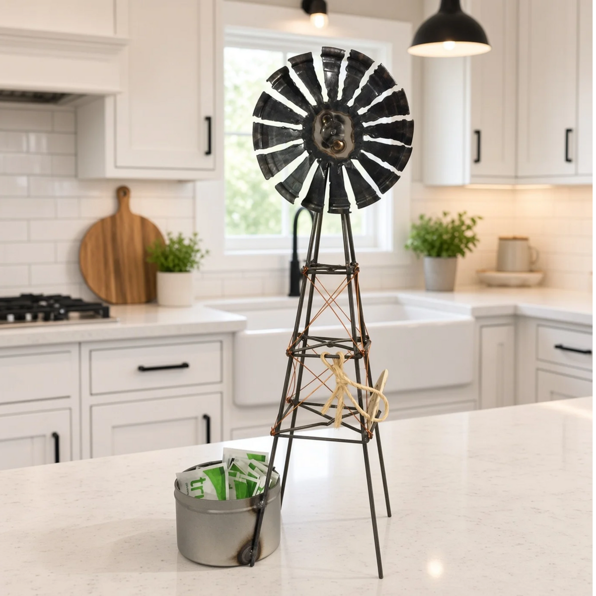 Windmill Sugar Packet Holder | Handmade Oklahoma