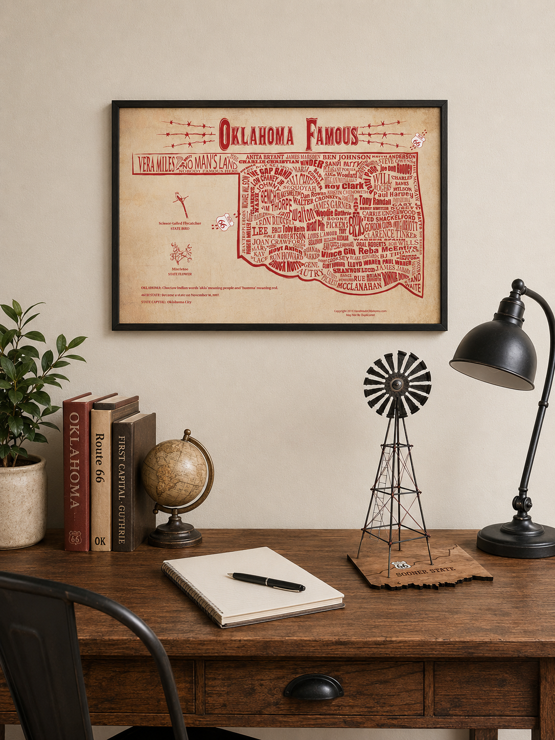 Oklahoma Famous Wall Art