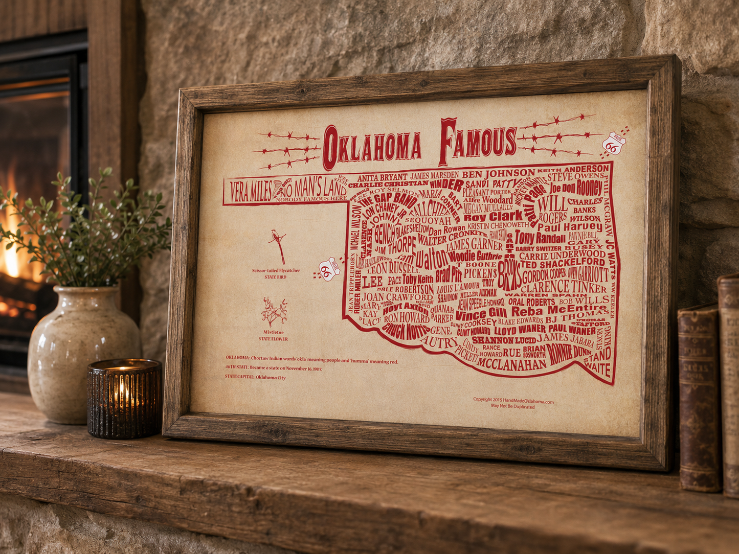 Oklahoma Famous Wall Art