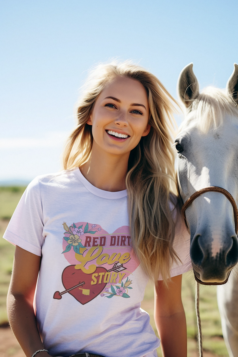 Oklahoma Valentine's T-Shirt - RED DIRT STYLE