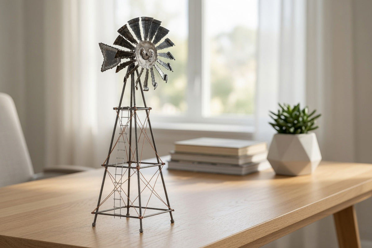 Handmade Desktop Windmill