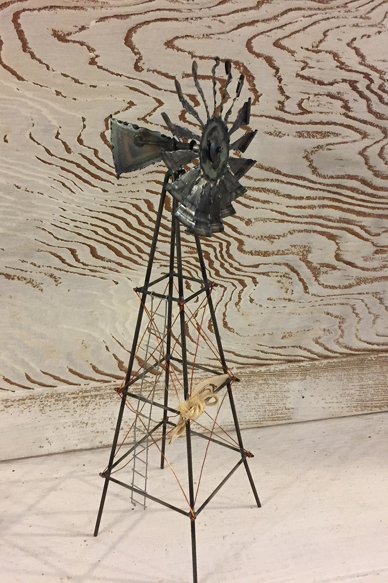 Handmade Desktop Windmill – Hand Made Oklahoma